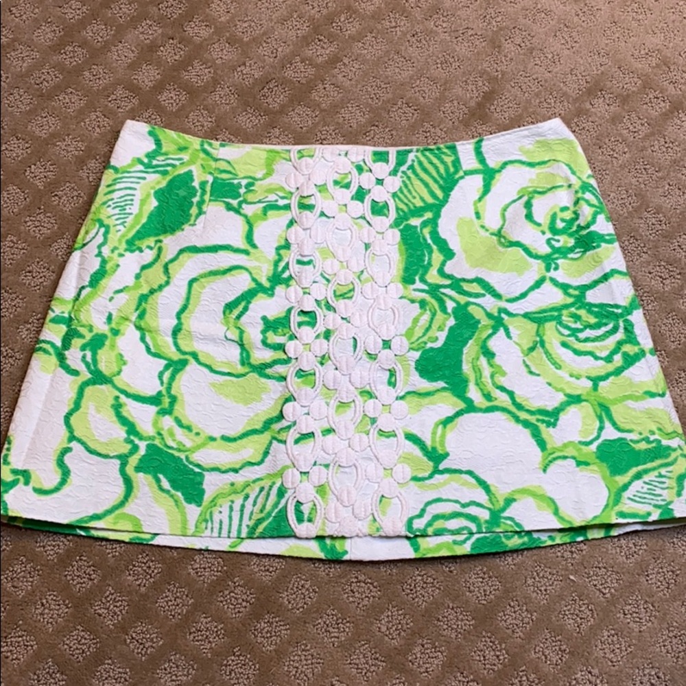 Lilly Pulitzer Green Skirt